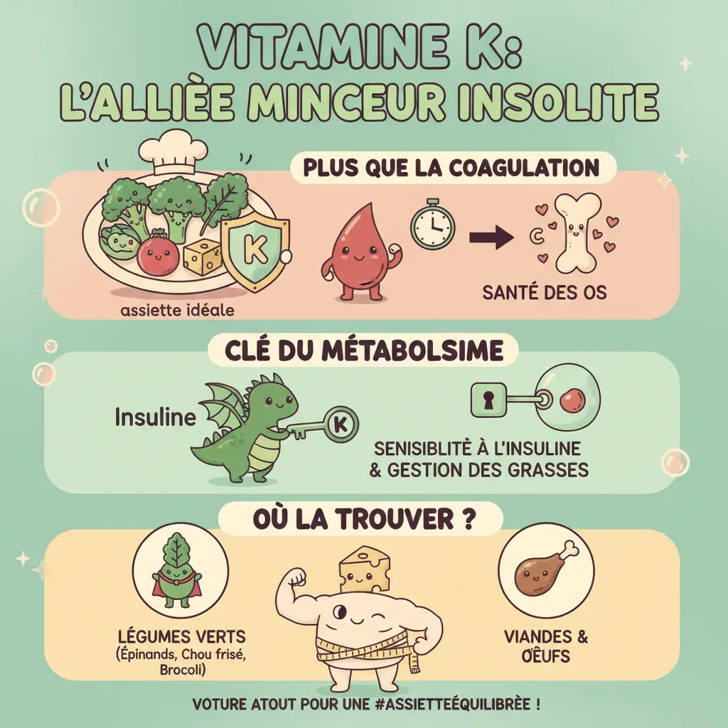 Poids Bloqué & Vitamines K : comment le résoudre ? 5 étapes pratiques d'expert