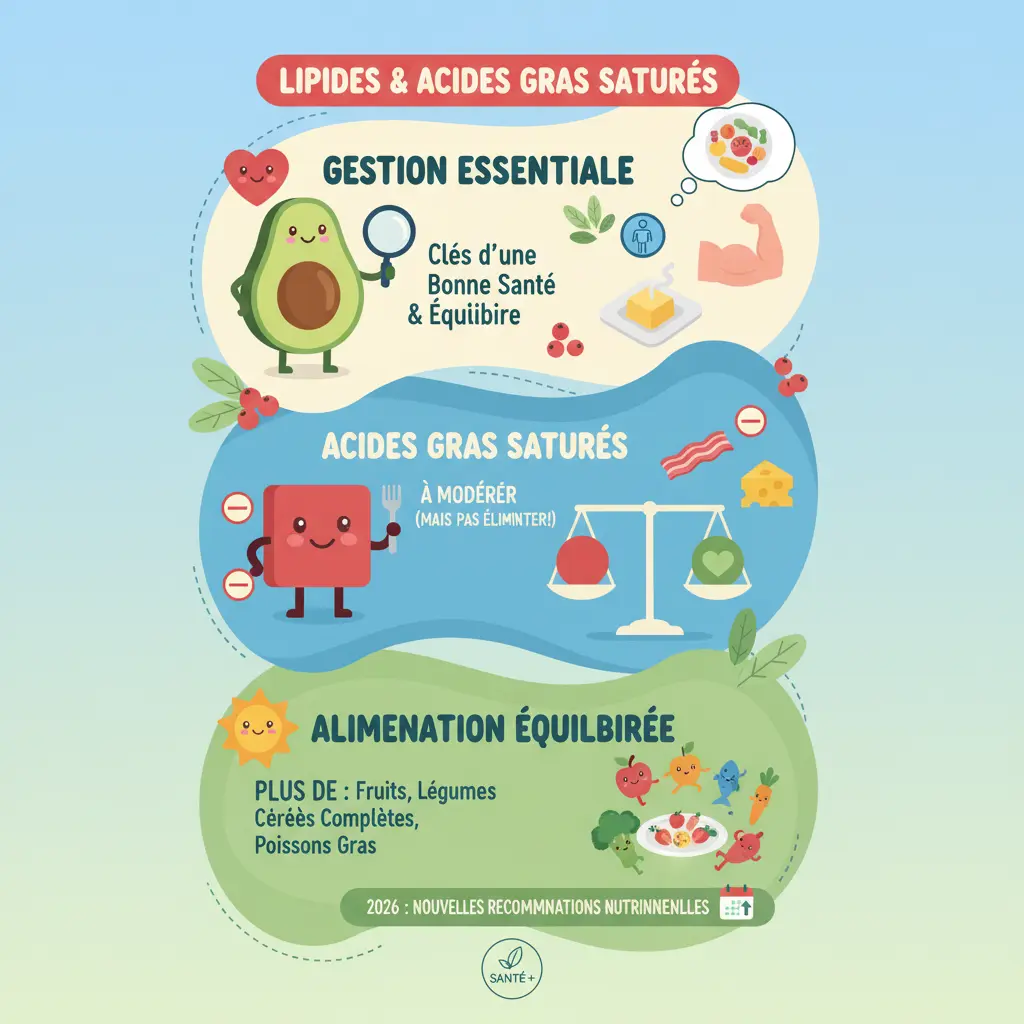 acides gras saturés - lipides
