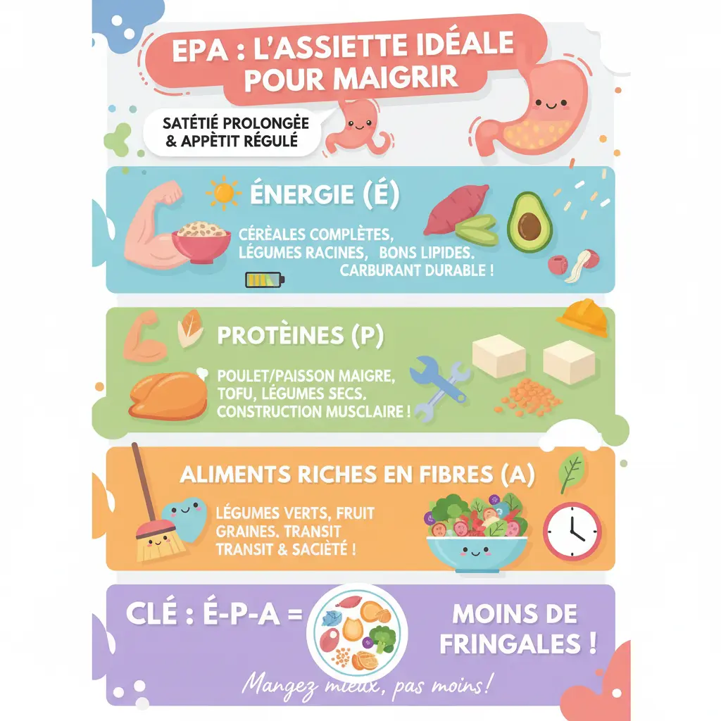 assiette idéale pour maigrir - EPA