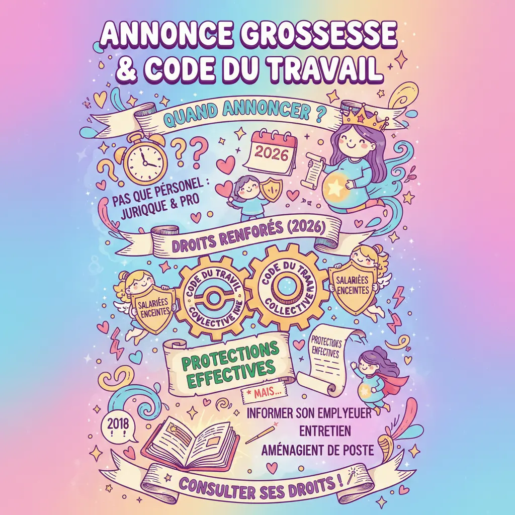 annonce de grossesse - Code du travail
